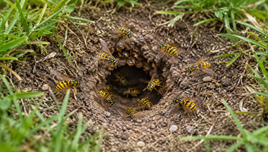 Yellow Jacket Nests: Ground, Wall, and Aerial Identification